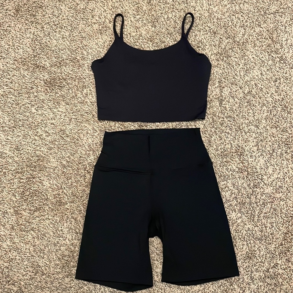 Musesonly black workout set